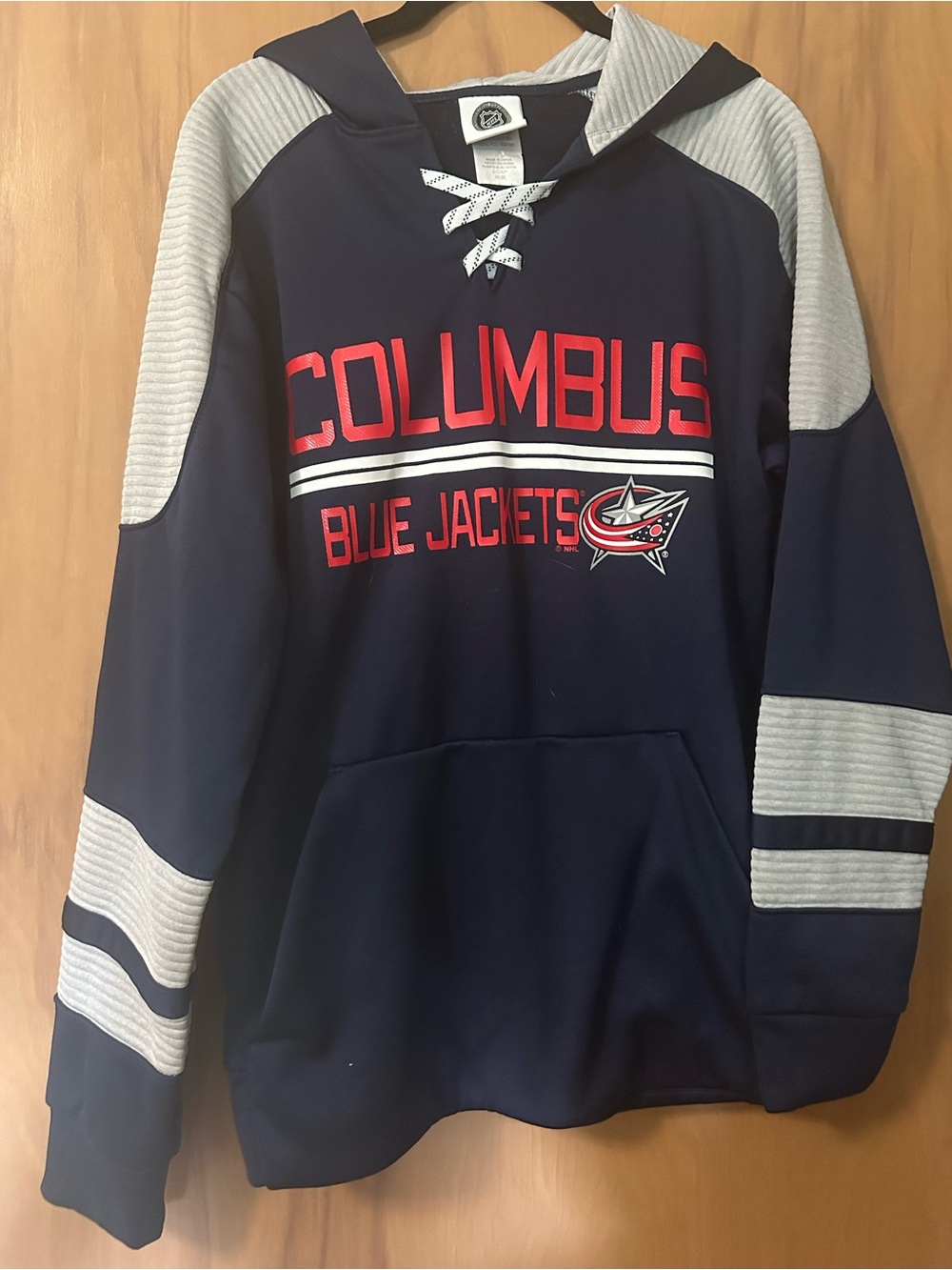 Men's Columbus Blue Jackets Hooded Sweater